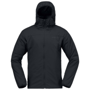 Pánska zimná bunda Norrona femund thermo60 Zip Hood čierna Caviar Black