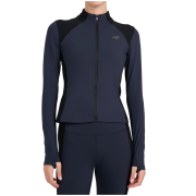 Dámska funkčná mikina 4F Sweatshirt Fnk F0917 čierna Deep Black