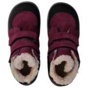 Detské barefoot topánky beBare 3555TY Bordeaux