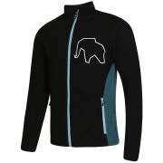 Pánska mikina Zulu 3D Merino Collar 200 čierna Black