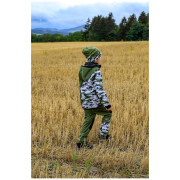 Detské softshellové nohavice WAMU Khaki