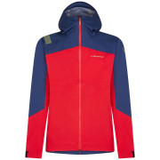 Pánska bunda La Sportiva Sirius Evo Shell Jacket M červená/modrá TangoRed/NightBlue