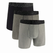 Pánske boxerky Under Armour Perf Tech 6in sivá/čierna