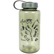 Fľaša Warg Gear Tritan Wide 1 L zelená green