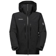 Pánska bunda Mammut Taiss HS Hooded Jacket Men čierna black