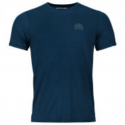 Pánske tričko Ortovox 120 Cool Tec Mtn Stripe Ts M tmavo modrá