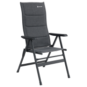 Stolička Outwell Rosewood čierna/sivá Black & Grey