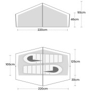 Ultraľahký stan Terra Nova Equipment Laser Lite 2
