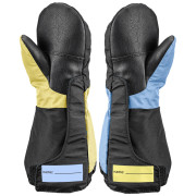 Detské lyžiarske rukavice Leki Little Swtch Zero Mitt Long black-light blue