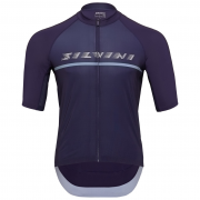 Pánsky cyklistický dres Silvini Mazzano tmavo modrá