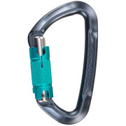 Karabína Skylotec Lime WG (twistlock) sivá/zelená Anthracite/Acquamarine