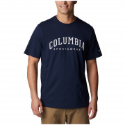 Pánske tričko Columbia Rockaway River™ Graphic SS Tee modrá Collegiate Navy, CSC Varsity Arch Grx