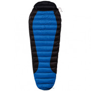 Páperový spacák Warmpeace Viking 300 210 cm wide modrá blue/grey/black