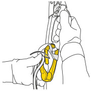 Karabína Petzl Rollclip A Triact-Lock