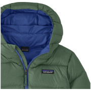 Detská bunda Patagonia K's Hi-Loft Down Sweater Hoody - CNGR