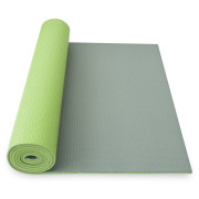 Podložka Yate Yoga Mat dvojvrstvová zelená/sivá