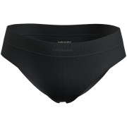Dámske funkčné nohavičky Icebreaker W Mer Rib Lotus Hipster čierna Black