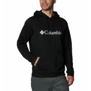 Pánska mikina Columbia CSC Basic Logo Hoodie čierna/biela Black, White CSC Branded Logo