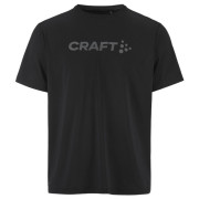 Pánske tričko Craft ESSence Logo Tee 2 M čierna Black