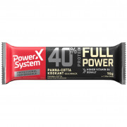 Energetická tyčinka Indiana Jerky Power System Professional Protein Bar 40% Panna-Cotta Brittle 70g