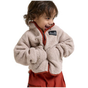 Detská mikina Didriksons Gibbs Kids Fullzip 2 Beach Beige/Rust
