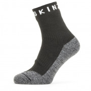 Nepremokavé ponožky SealSkinz Somerton čierna/sivá