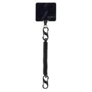 Bezpečnostné pútko Nite Ize Hitch Phone Anchor + Tether čierna