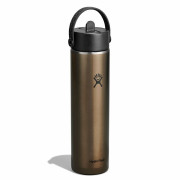 Termoska Hydro Flask 24 Oz Lightweight Wide Flex Straw Cap hnedá OBSIDIAN