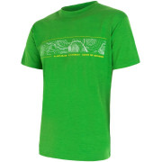 Pánske tričko Sensor Merino Wool PT GPS