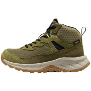 Detské topánky Keen Hightrail Mid Wp Youth Dark Olive