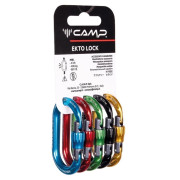 Sada karabín Camp Rack Pack Ekto Lock - 5 Pcs čierna
