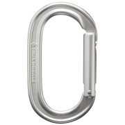 Karabína Black Diamond Oval Keylock strieborná Polished