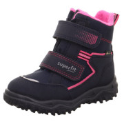 Detské zimné topánky Superfit Husky Blau/Pink modrá/ružová Blau/Pink