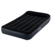 Nafukovací matrac Intex Twin Dura-Beam Pillow Rest čierna