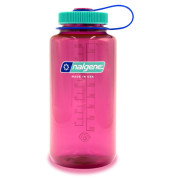 Fľaša Nalgene Wide Mouth Sustain 1l ružová/zelená Electric Magenta Sustain/2020-2032