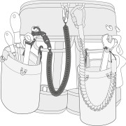 Pracovný vak Beal Tool Bucket 3,4l