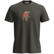 Pánske funkčné tričko Icebreaker Merino 150 Tech Lite SS Tee Bear Catch