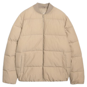Pánska bunda 4F Down Jacket M0709 béžová BEIGE