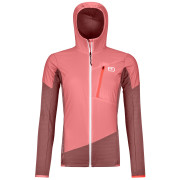 Dámska bunda Ortovox Ladiz Hybrid Jacket W ružová/fialová mountain rose