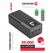 Powerbanka Swissten Power Line 50000 mAh 100W