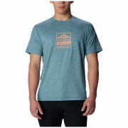 Pánske tričko Columbia Kwick Hike™ Graphic SS Tee modrá