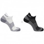 Ponožky Salomon Aero Ankle 2-Pack biela/čierna