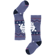 Ponožky Smartwool Kids' Wintersport Full Cushion Polar Bear modrá