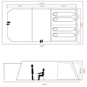 Rodinný stan Coleman Fastpitch Victoria Falls 4