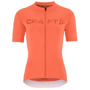 Dámsky cyklistický dres Craft W Endur Logo oranžová Trace