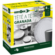 Sada riadov Brunner Set tête-à-tête Granada 8 pcs
