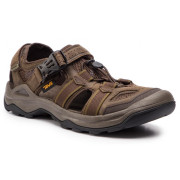 Pánske sandále Teva Omnium 2 Leather hnedá TurkishCoffee