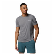 Pánske tričko Columbia Zero Rules™ Light SS Crew sivá City Grey