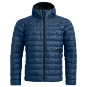 Pánska páperová bunda Ortovox Downwool 180 Hooded Jacket modrá Blue Nunatak