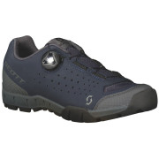 Dámske cyklistické tretry Scott Sport Trail Evo Boa Lady modrá/sivá dark blue/dark grey